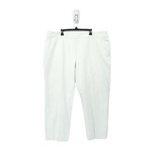 SPANX Women 3x On-the-Go Ankle Slim Straight Pant Classic White 20372R FLAW